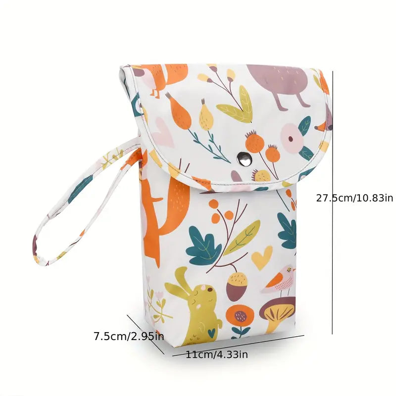 Travel Lightweight Easy Clean Diaper Storage Bag